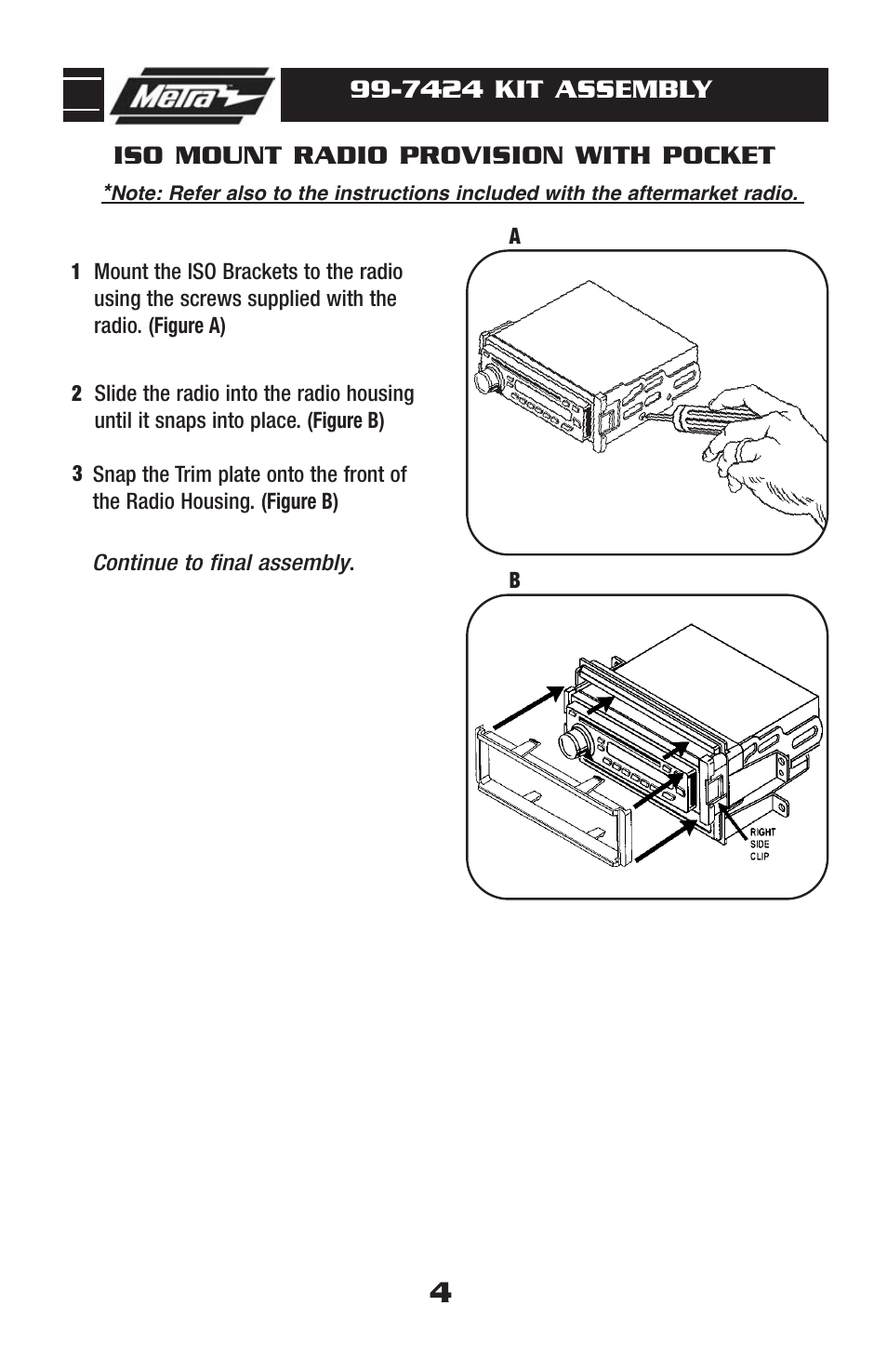 Metra Electronics 99-7424 User Manual | Page 6 / 8