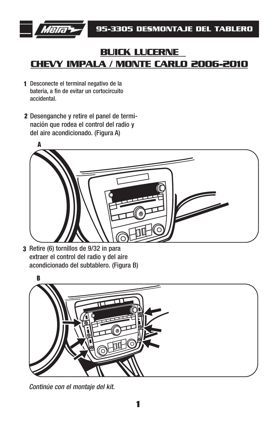 Metra Electronics 95-3305 User Manual | Page 15 / 24