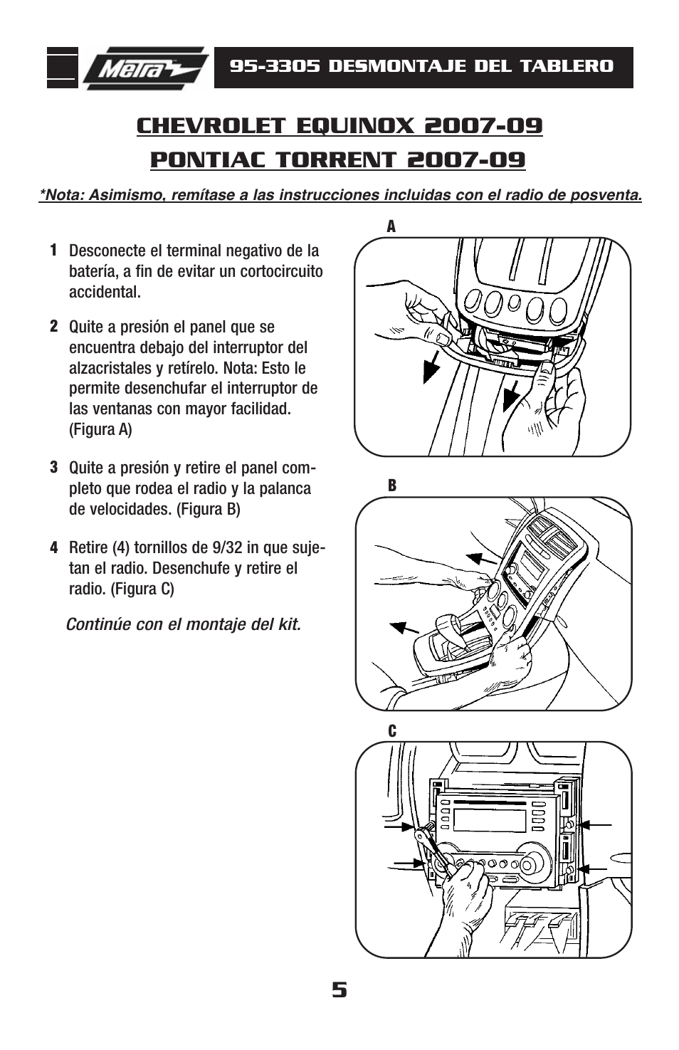 Metra Electronics 95-3305 User Manual | Page 19 / 24