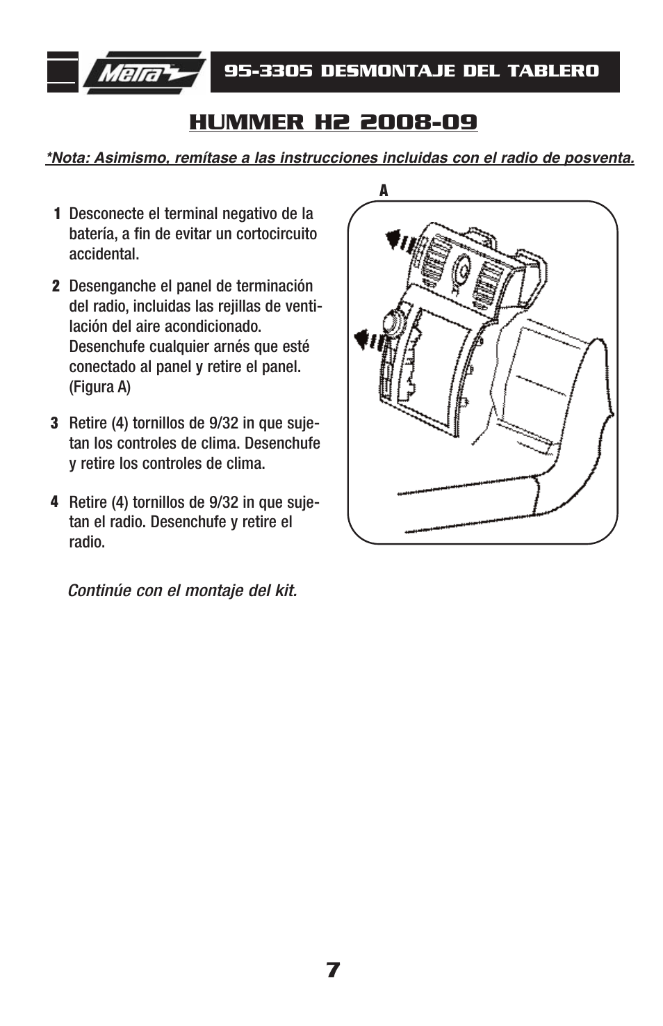 Metra Electronics 95-3305 User Manual | Page 21 / 24