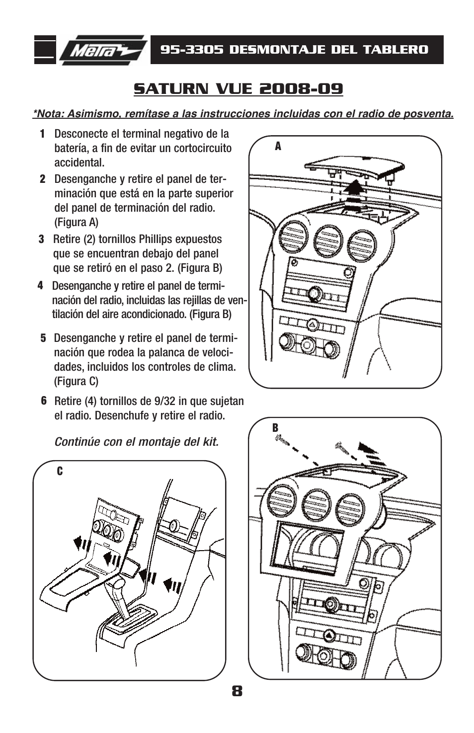 Metra Electronics 95-3305 User Manual | Page 22 / 24