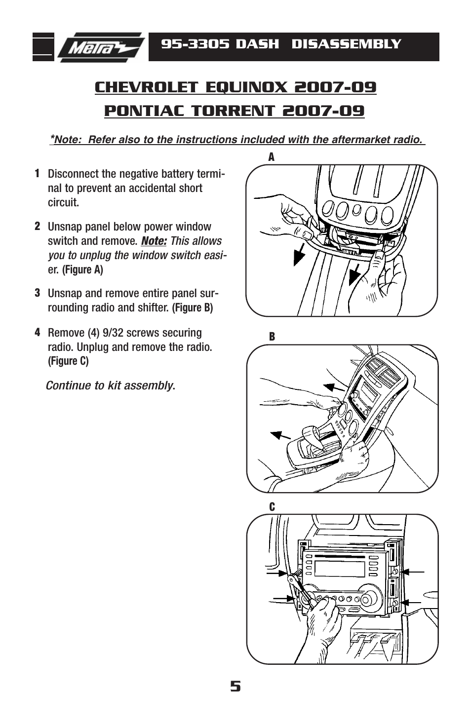 Metra Electronics 95-3305 User Manual | Page 7 / 24