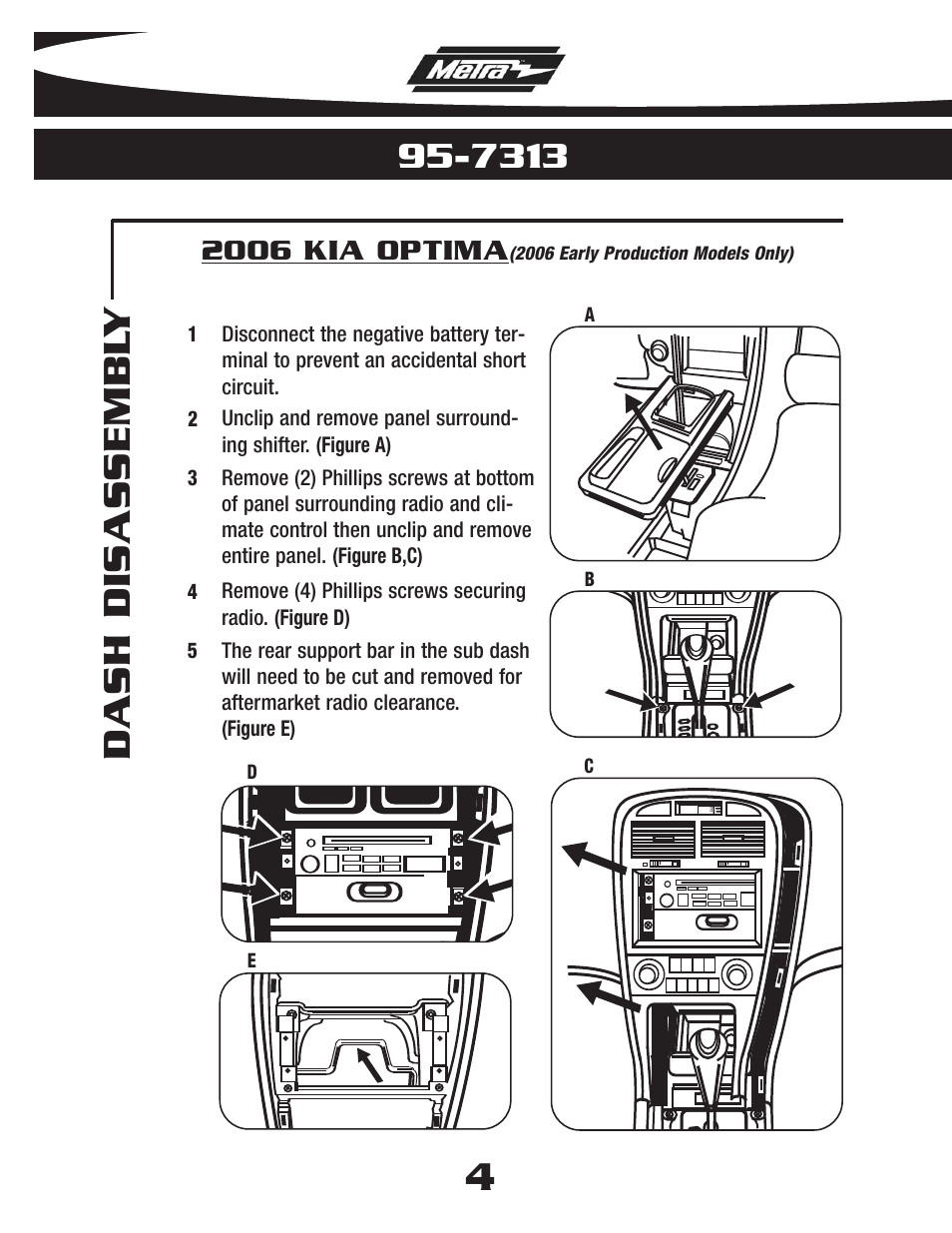 Metra Electronics 95-7313 User Manual | Page 6 / 12