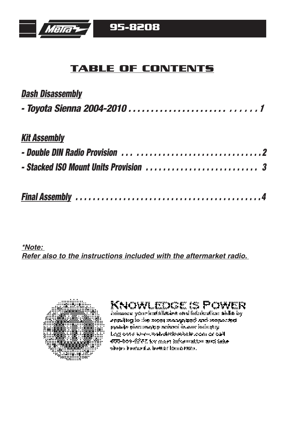 Metra Electronics 95-8208 User Manual | Page 2 / 8