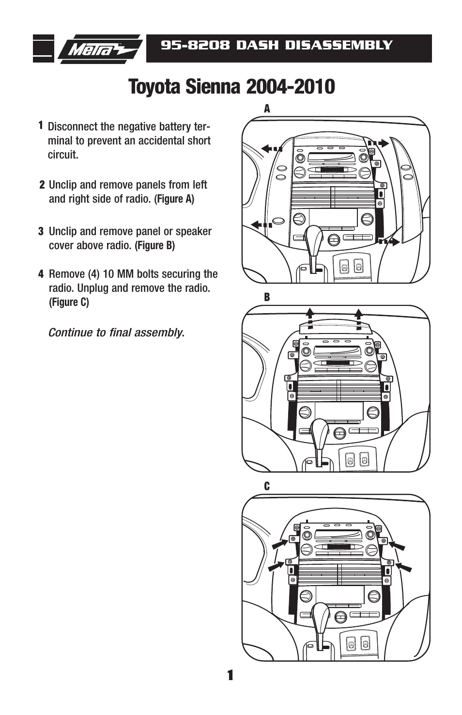 Metra Electronics 95-8208 User Manual | Page 3 / 8