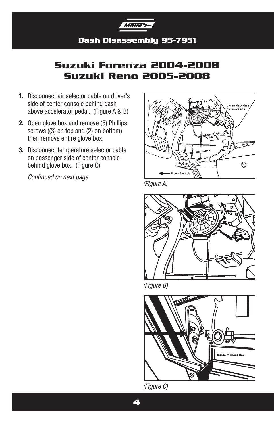 Metra Electronics multi-kit 95-7951 for Chevrolet User Manual | Page 4 / 12