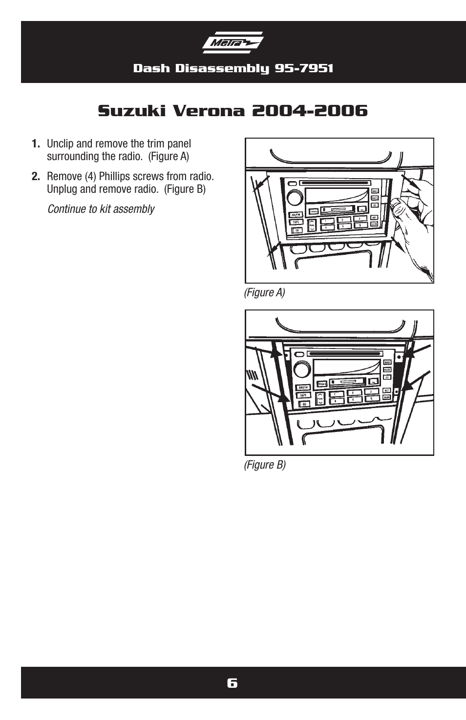 Metra Electronics multi-kit 95-7951 for Chevrolet User Manual | Page 6 / 12