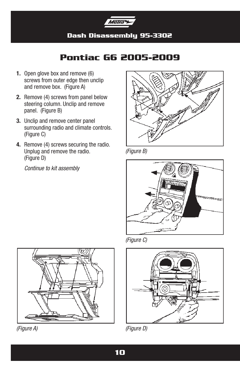 Metra Electronics 95-3302 User Manual | Page 10 / 40
