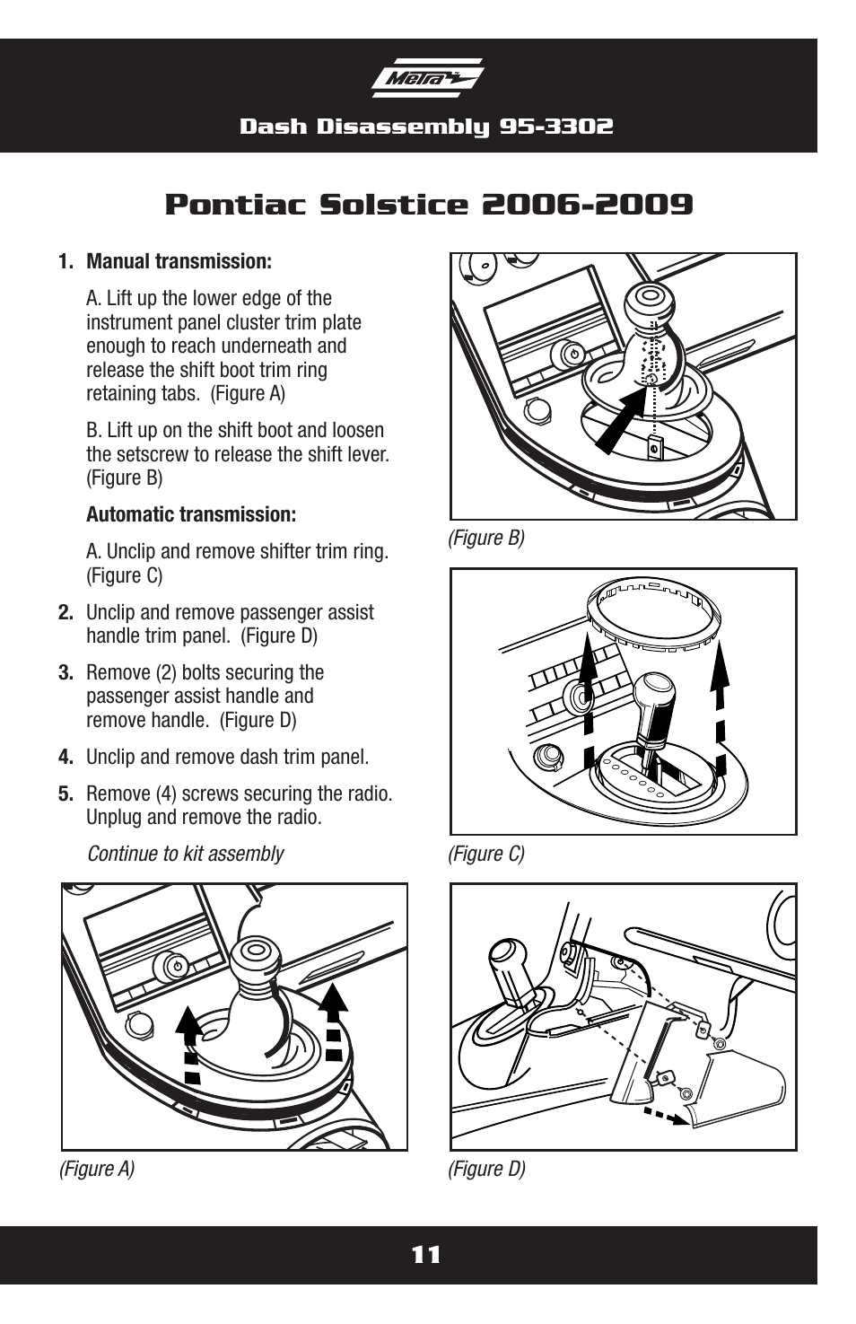 Metra Electronics 95-3302 User Manual | Page 11 / 40