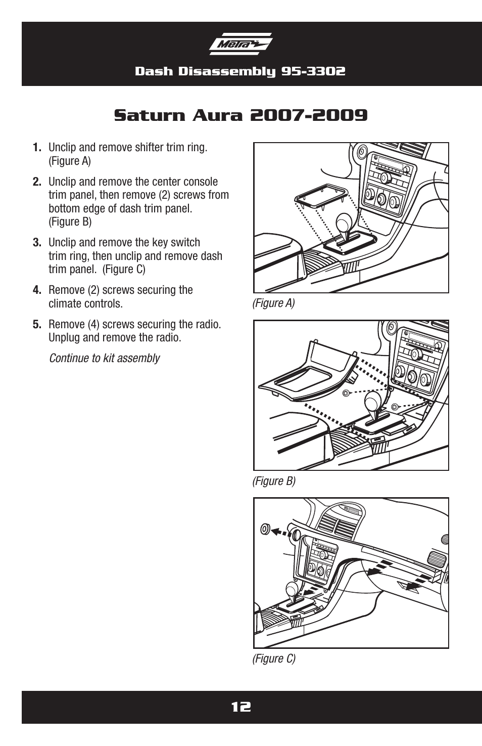 Metra Electronics 95-3302 User Manual | Page 12 / 40