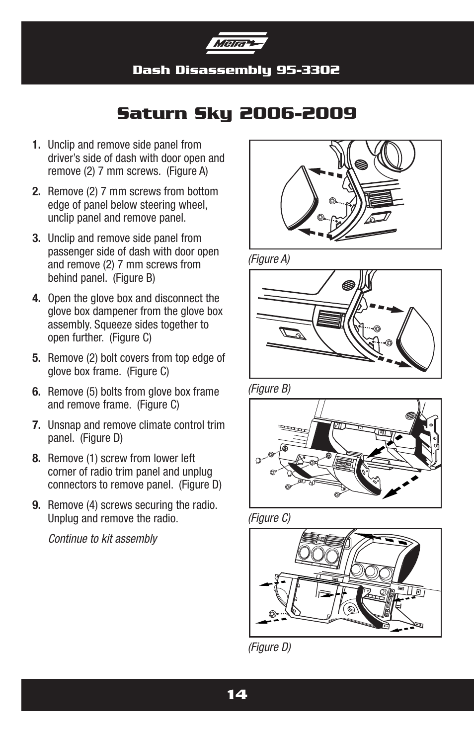 Metra Electronics 95-3302 User Manual | Page 14 / 40