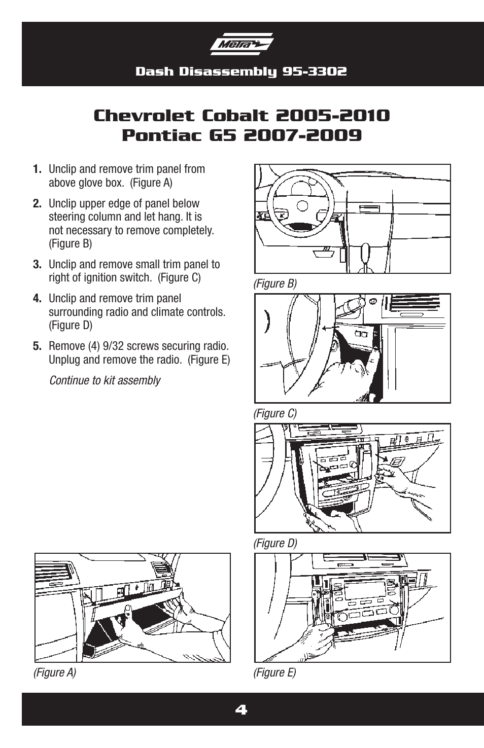 Metra Electronics 95-3302 User Manual | Page 4 / 40