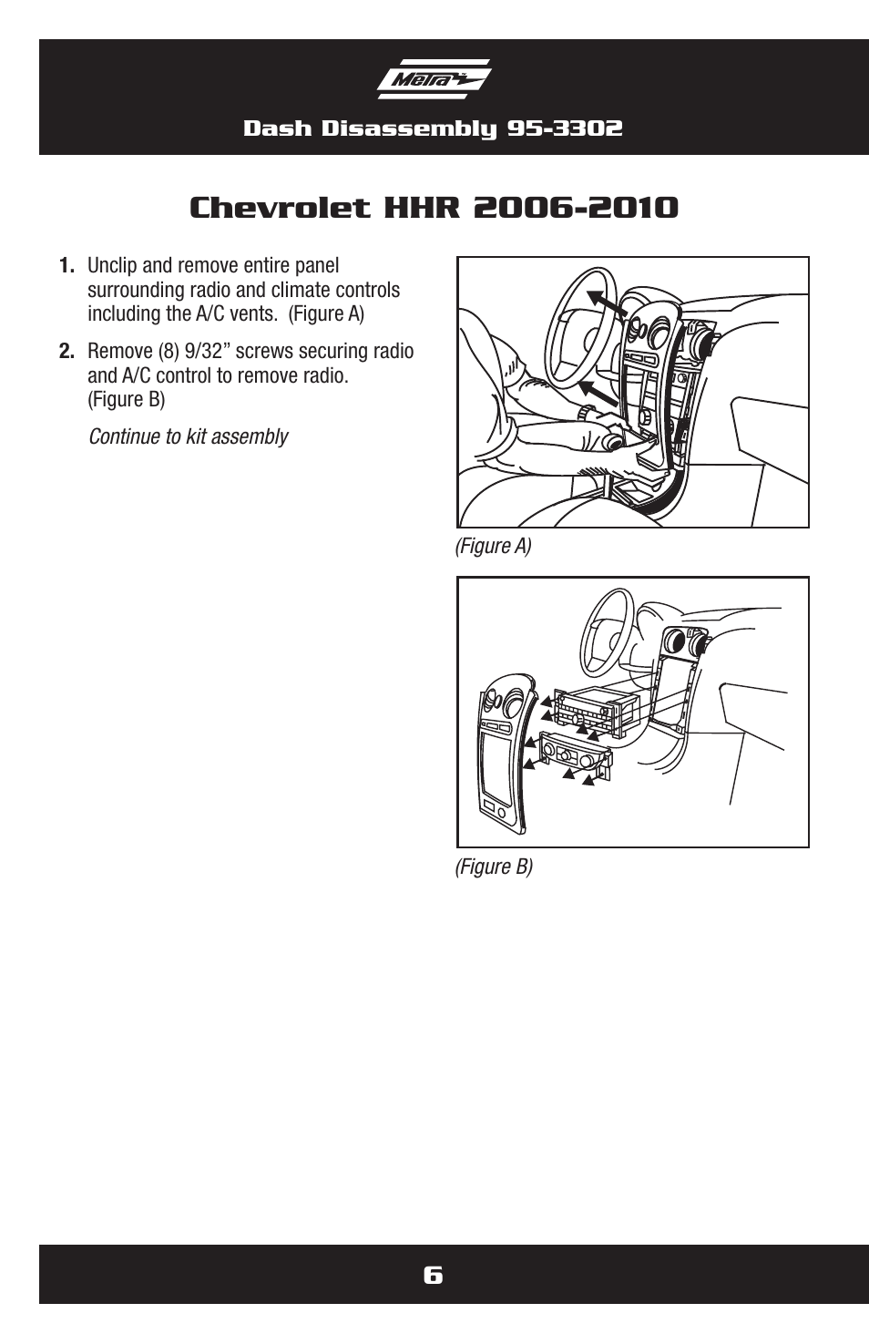Metra Electronics 95-3302 User Manual | Page 6 / 40