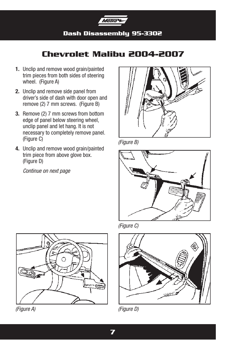 Metra Electronics 95-3302 User Manual | Page 7 / 40