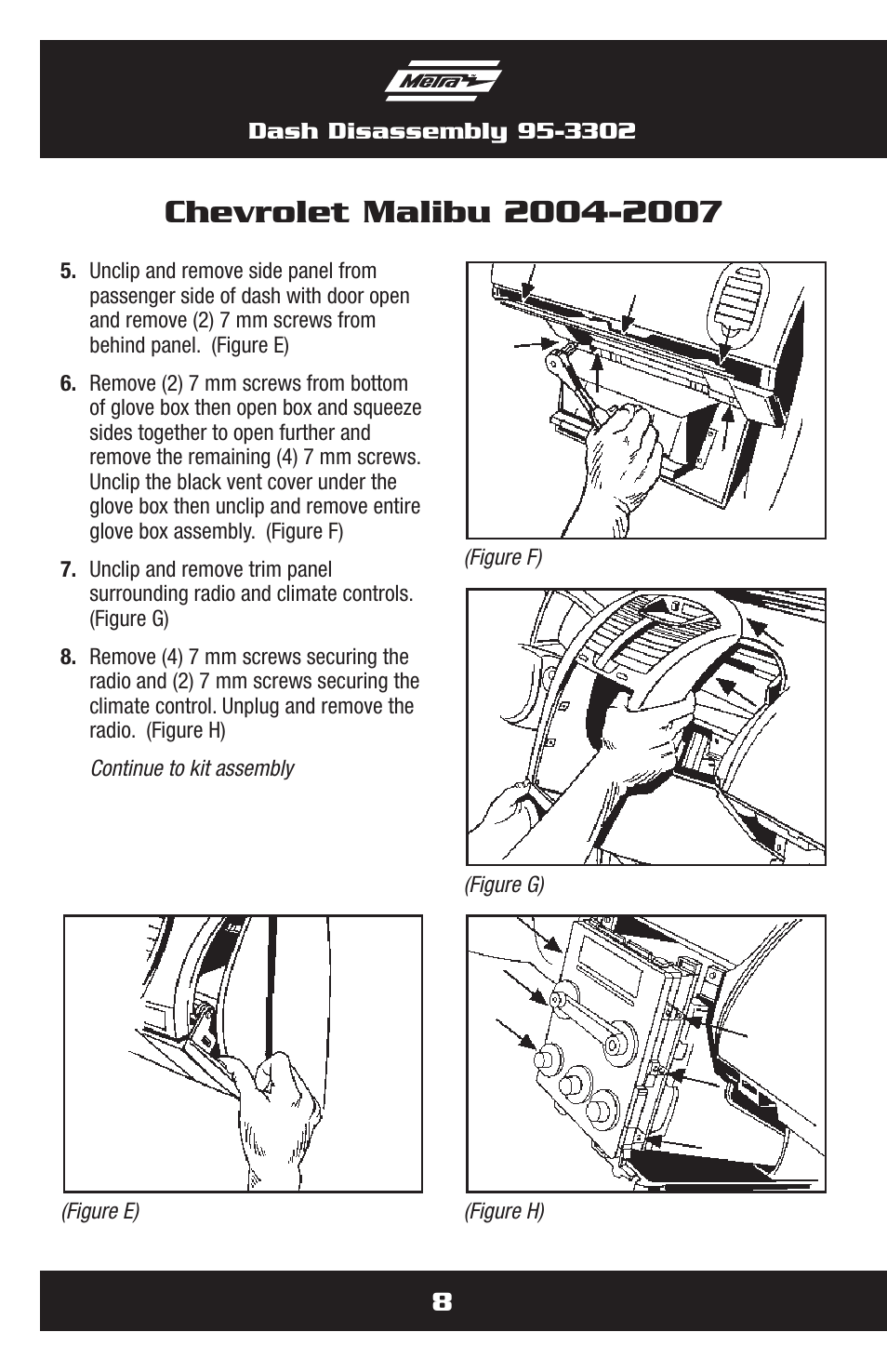 Metra Electronics 95-3302 User Manual | Page 8 / 40