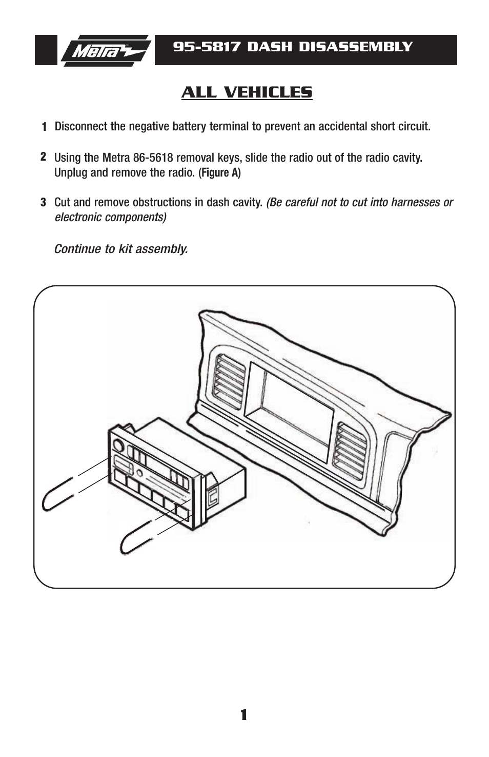 All vehicles | Metra Electronics 95-5817 User Manual | Page 3 / 8