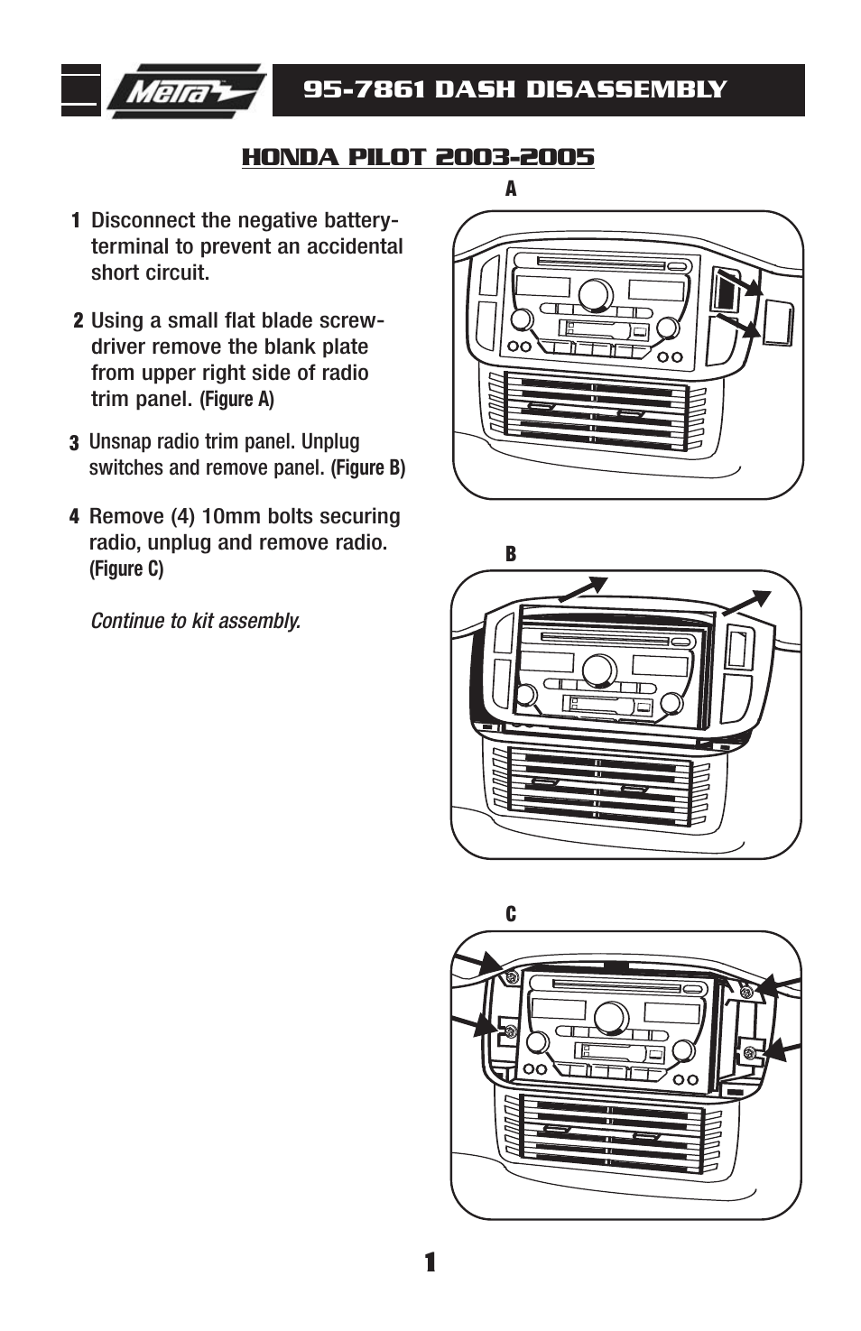 Metra Electronics 95-7861 User Manual | Page 3 / 8