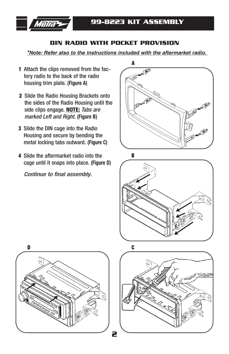 Metra Electronics 99-8223S User Manual | Page 4 / 8