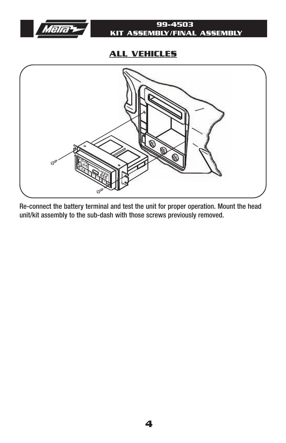 Metra Electronics 99-4503 User Manual | Page 7 / 8