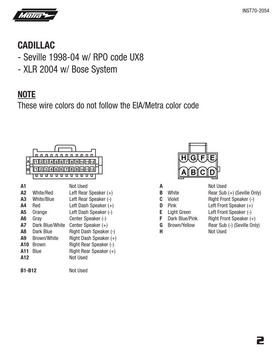 Metra Electronics 70-2054 User Manual | Page 7 / 16