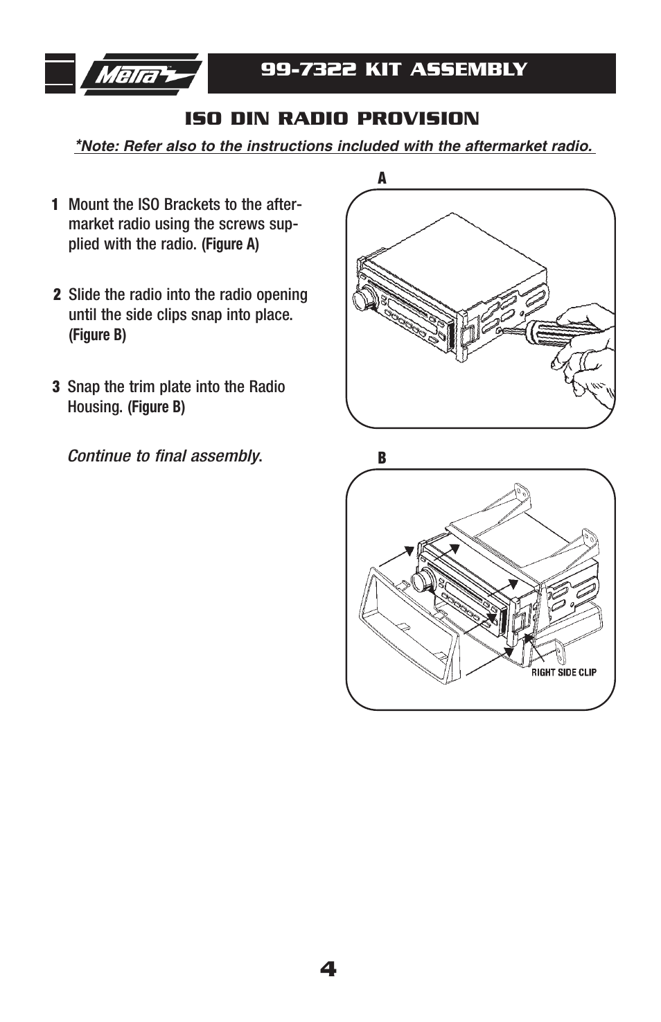 Metra Electronics 99-7322 User Manual | Page 6 / 8