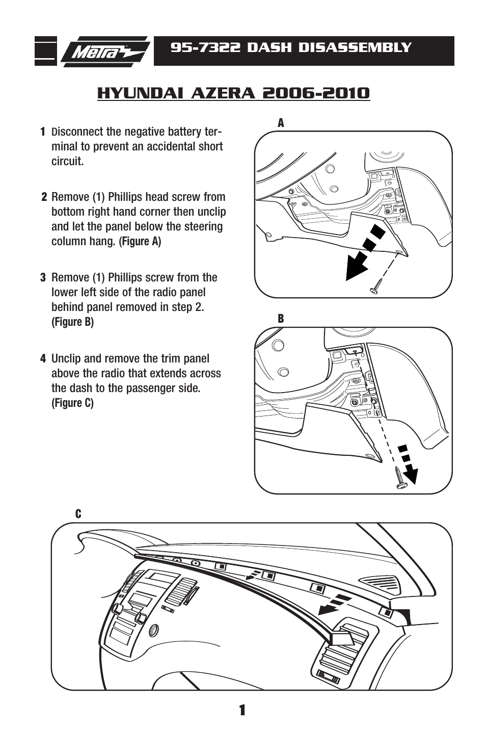 Metra Electronics 95-7322 User Manual | Page 3 / 8