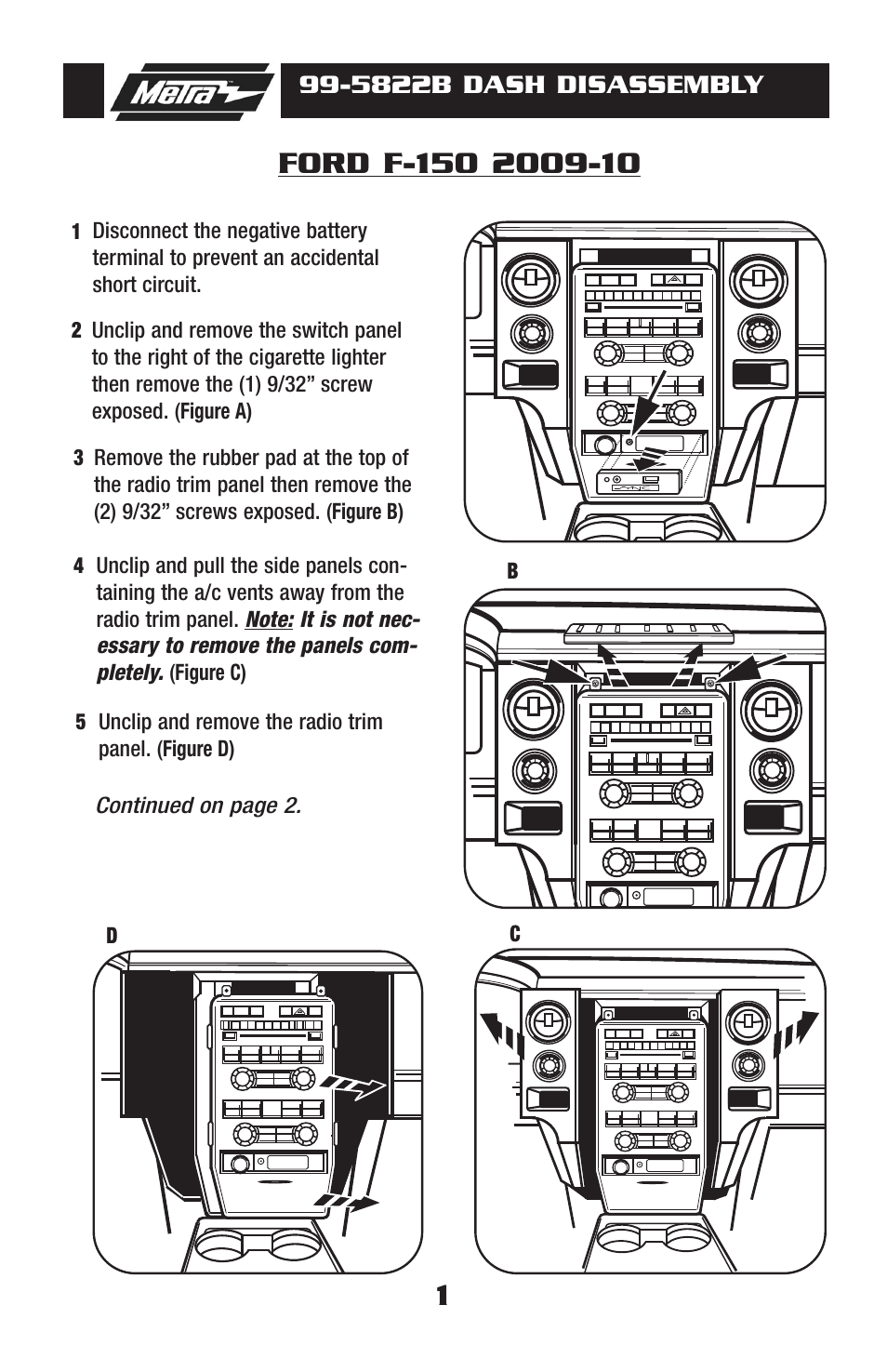 Metra Electronics 99-5822B User Manual | Page 3 / 8