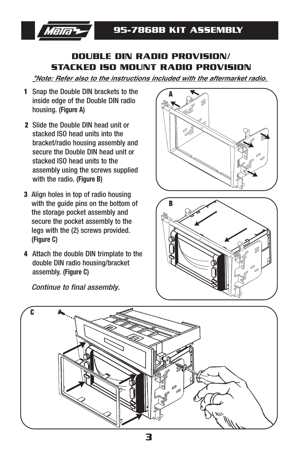 Metra Electronics ACURA 95-7868B User Manual | Page 5 / 8