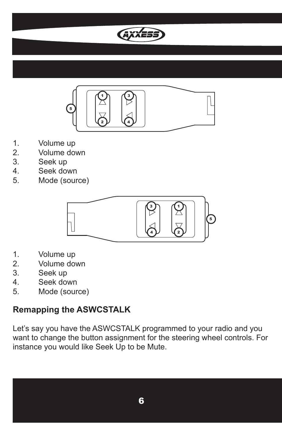 Remapping the aswcstalk | Metra Electronics Automobile Parts User Manual | Page 8 / 16