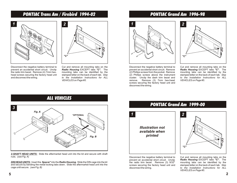 All vehicles | Metra Electronics 99-3009 User Manual | Page 3 / 4