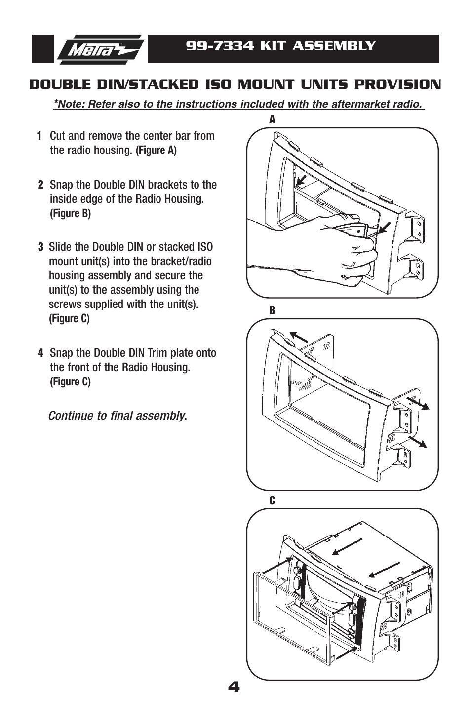 Metra Electronics 99-7334 User Manual | Page 6 / 8