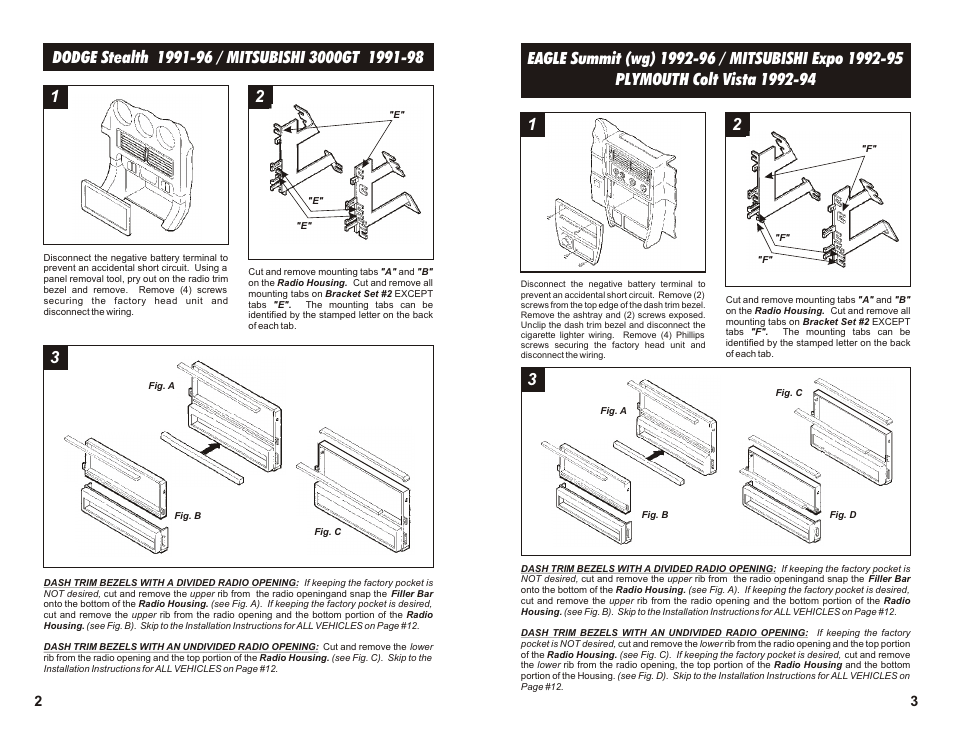 Inst99-7001.pdf | Metra Electronics CK-612MI User Manual | Page 2 / 8