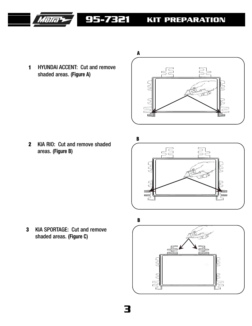 Kit preparation | Metra Electronics 95-7321 User Manual | Page 5 / 8