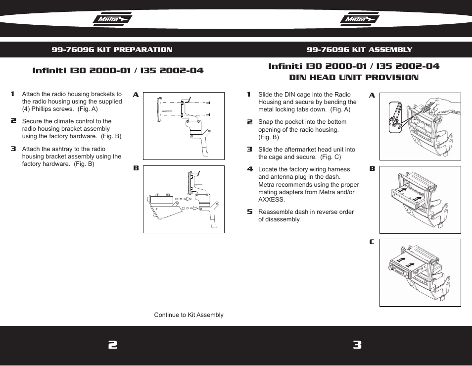 Metra Electronics 99-7609G User Manual | Page 4 / 4