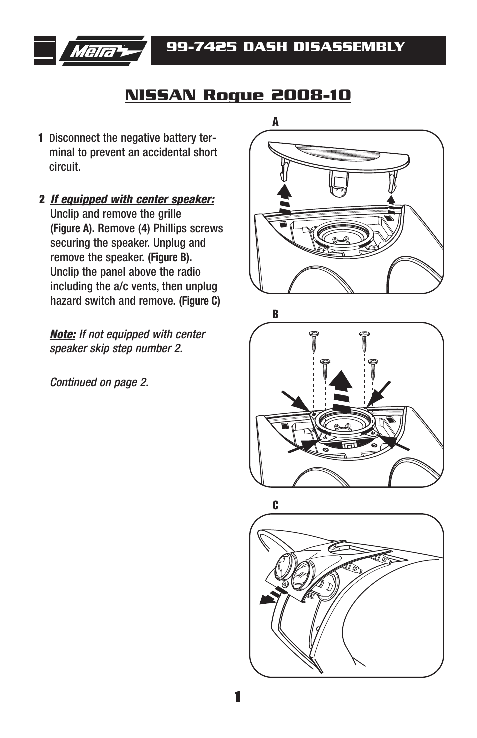 Metra Electronics 99-7425 User Manual | Page 3 / 8