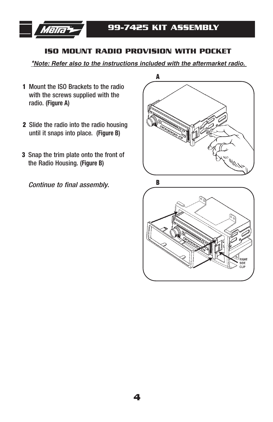 Metra Electronics 99-7425 User Manual | Page 6 / 8