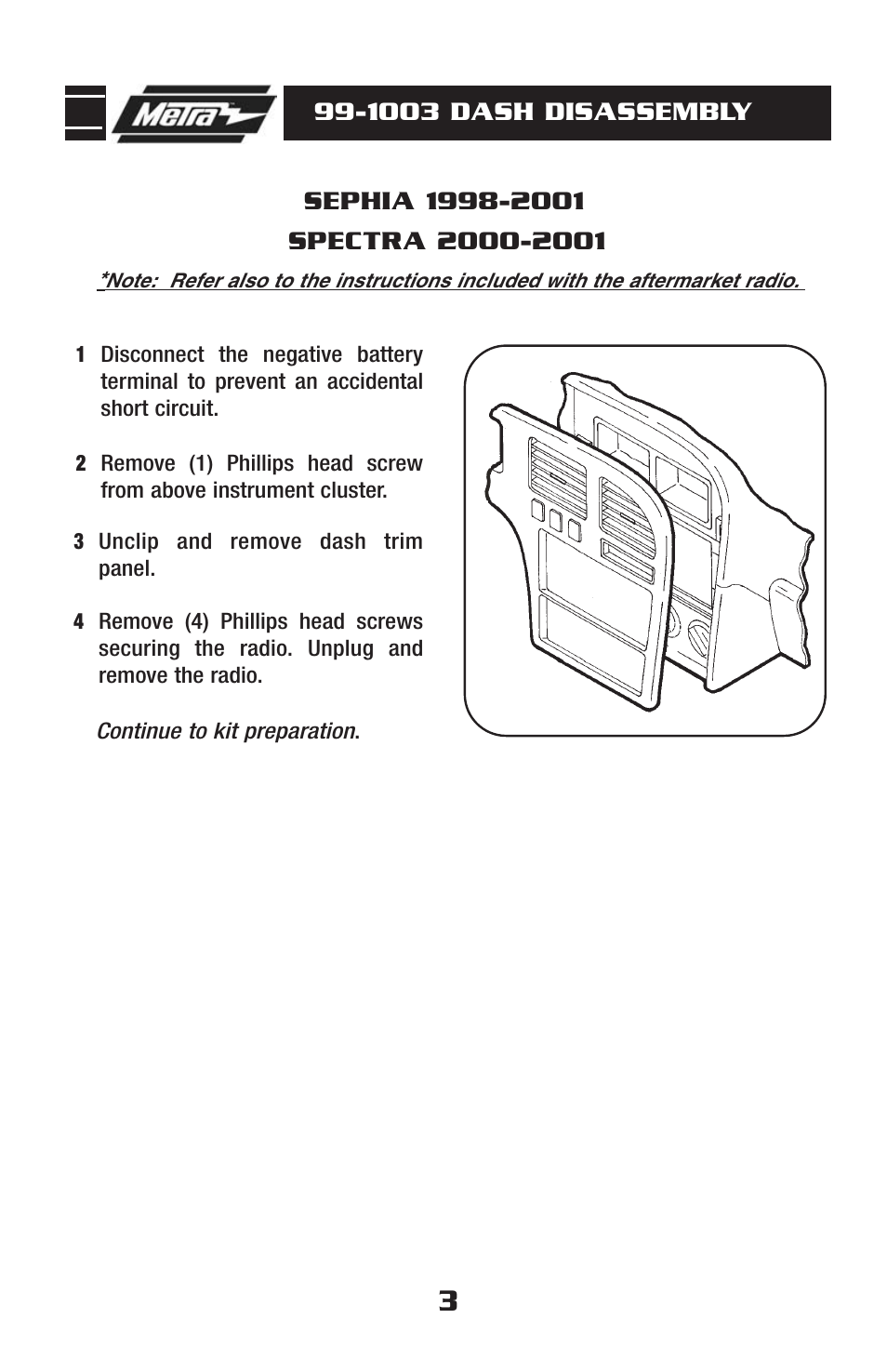 Metra Electronics 99-1003 User Manual | Page 5 / 12
