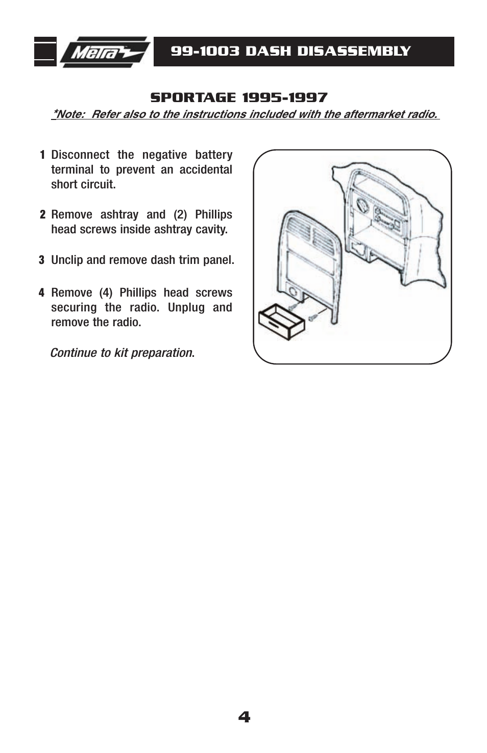 Metra Electronics 99-1003 User Manual | Page 6 / 12