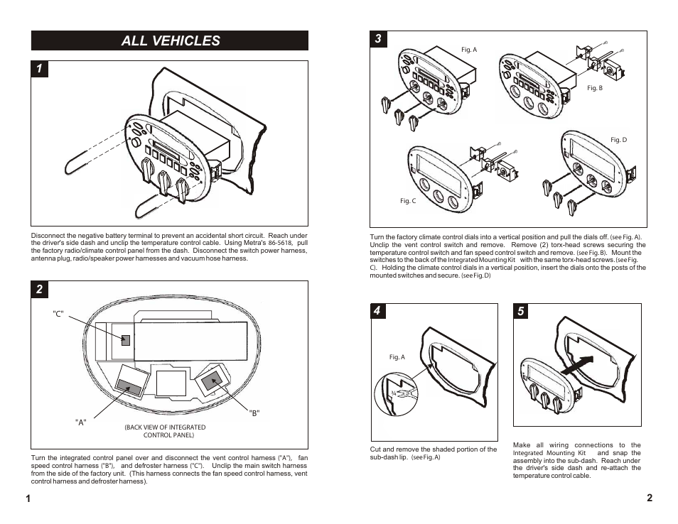 All vehicles | Metra Electronics 99-5720 User Manual | Page 2 / 2