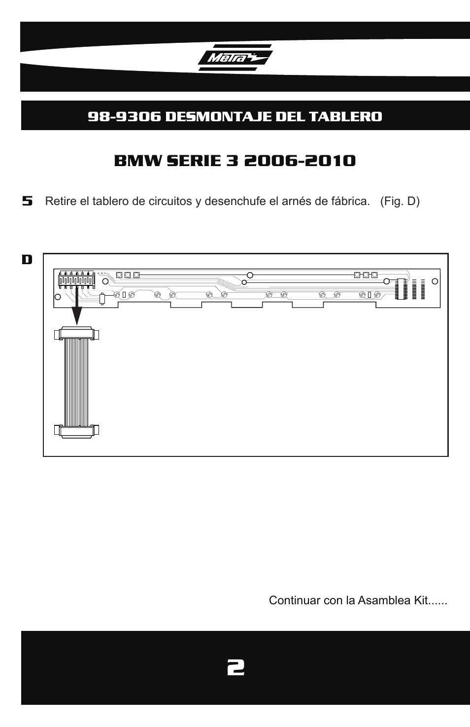 Metra Electronics 98-9306 User Manual | Page 10 / 12