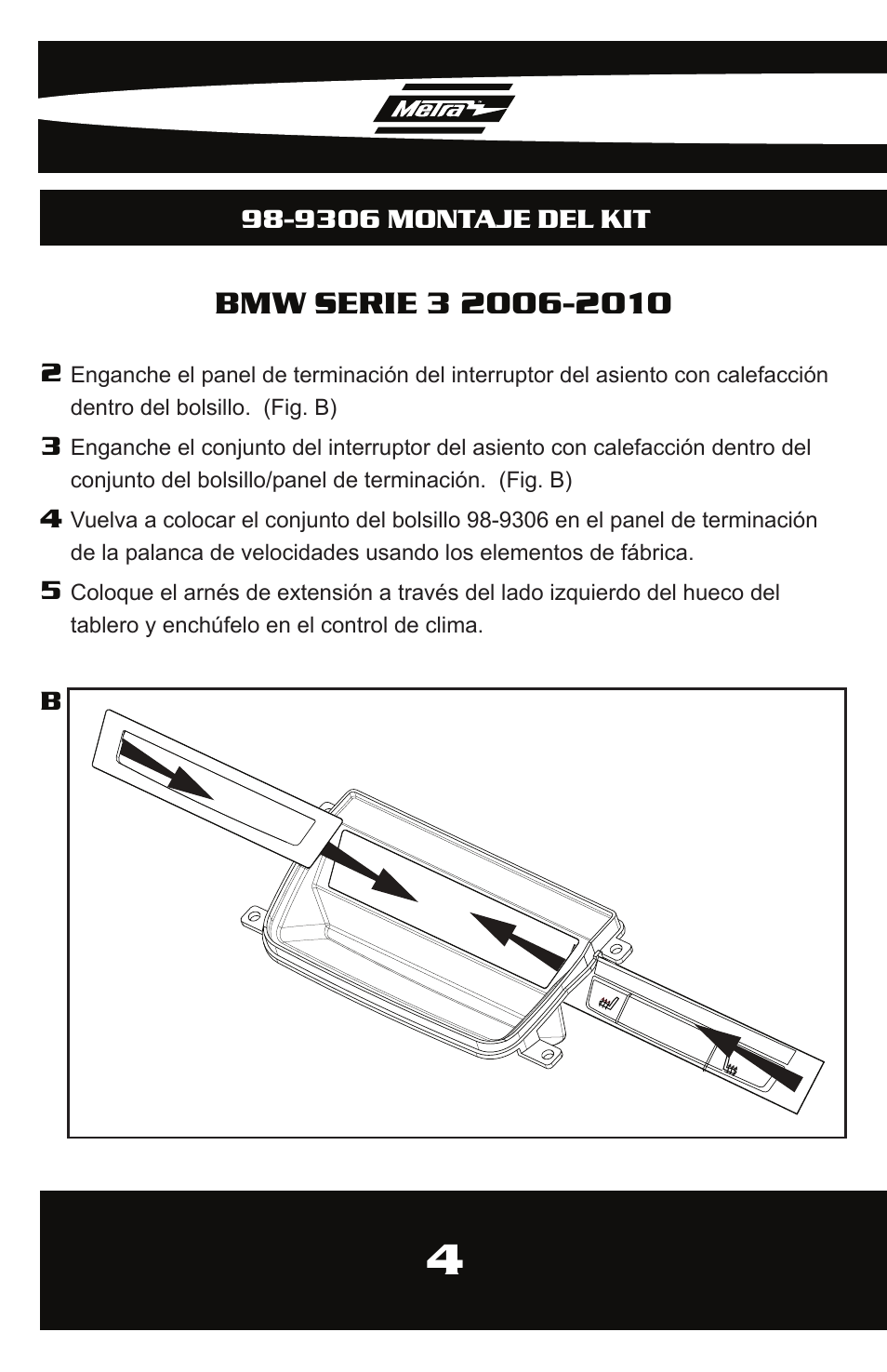 Metra Electronics 98-9306 User Manual | Page 12 / 12