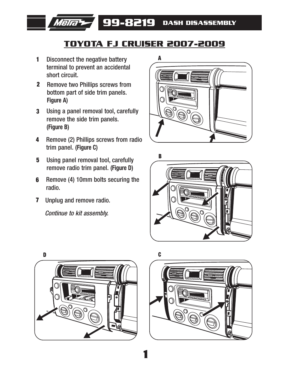 Metra Electronics 99-8219 User Manual | Page 3 / 8