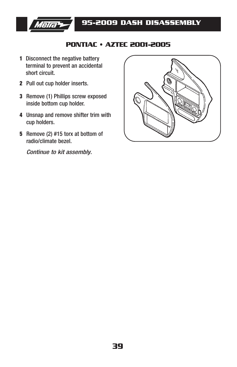 Metra Electronics 95-2009 User Manual | Page 39 / 52
