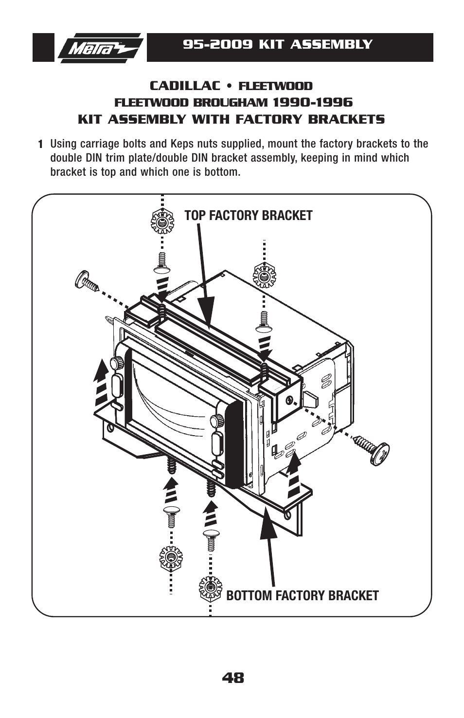Metra Electronics 95-2009 User Manual | Page 48 / 52