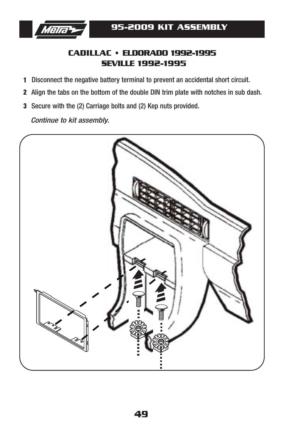Metra Electronics 95-2009 User Manual | Page 49 / 52