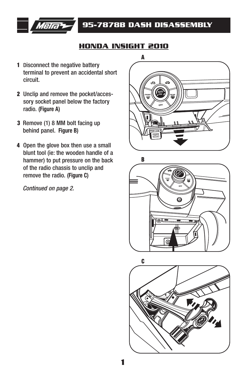 Bc a | Metra Electronics 99-7878B User Manual | Page 3 / 8