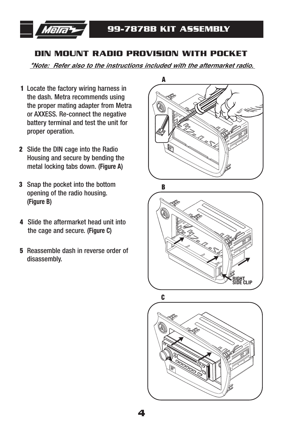 Metra Electronics 99-7878B User Manual | Page 6 / 8