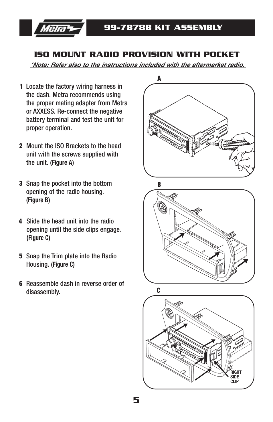 Metra Electronics 99-7878B User Manual | Page 7 / 8