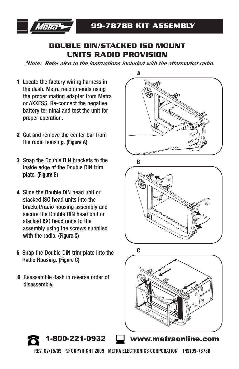 Metra Electronics 99-7878B User Manual | Page 8 / 8