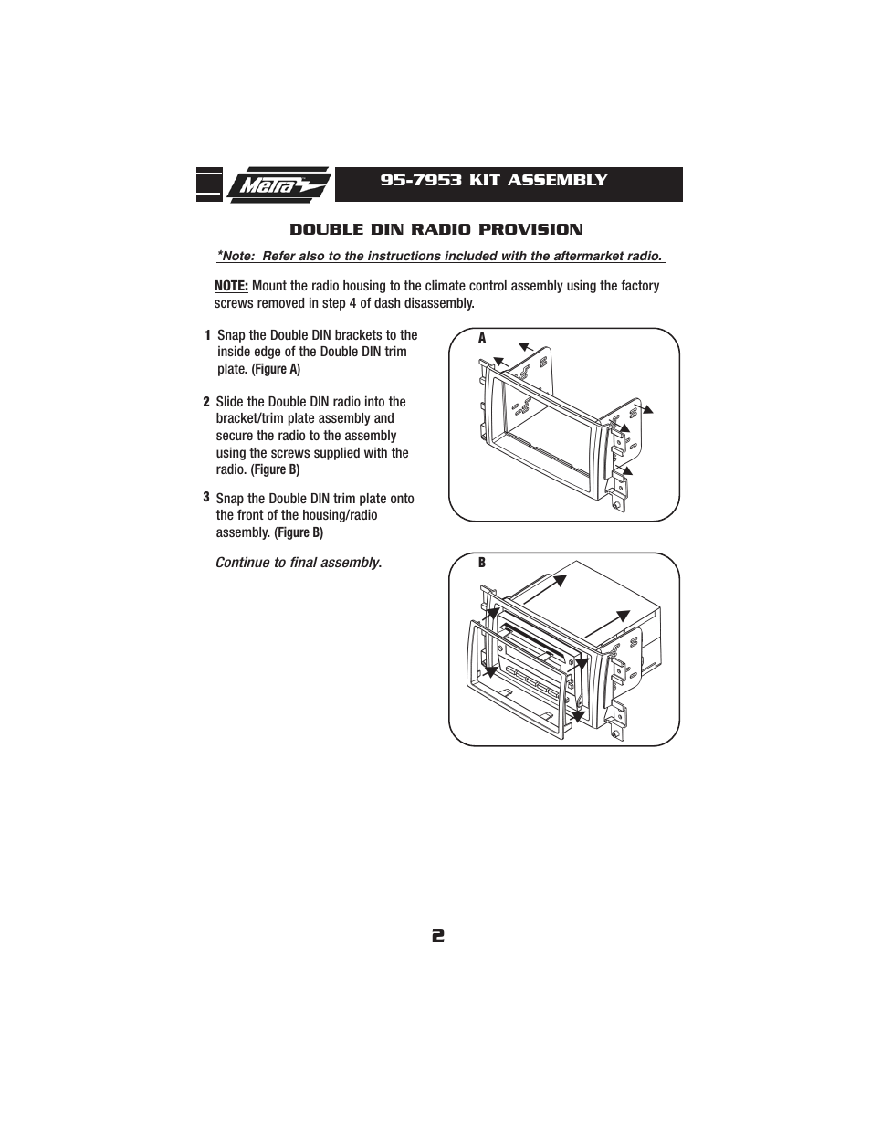 Metra Electronics 95-7953 User Manual | Page 4 / 8